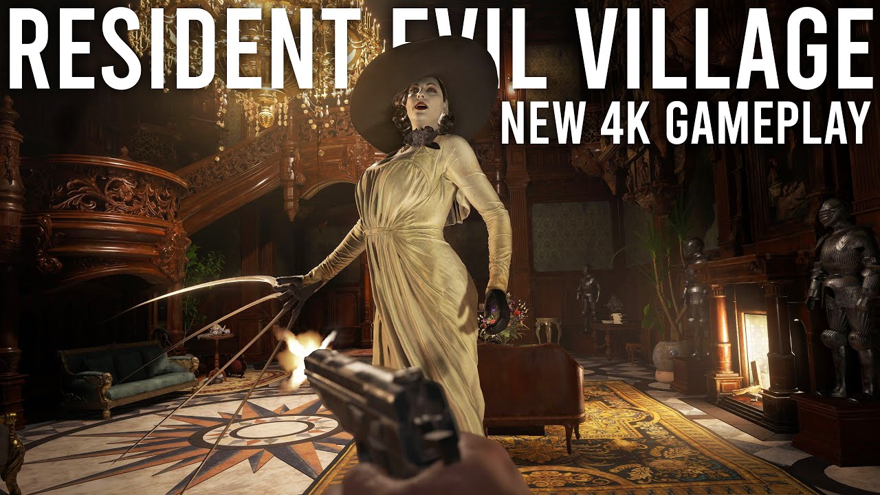 Resident Evil 8 Village - NEW 4K Gameplay is CRAZY!