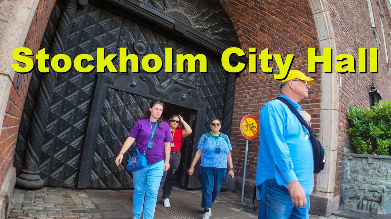 Stockholm City Hall August 2025 - Walking Tour #amsr #stockholm #walking