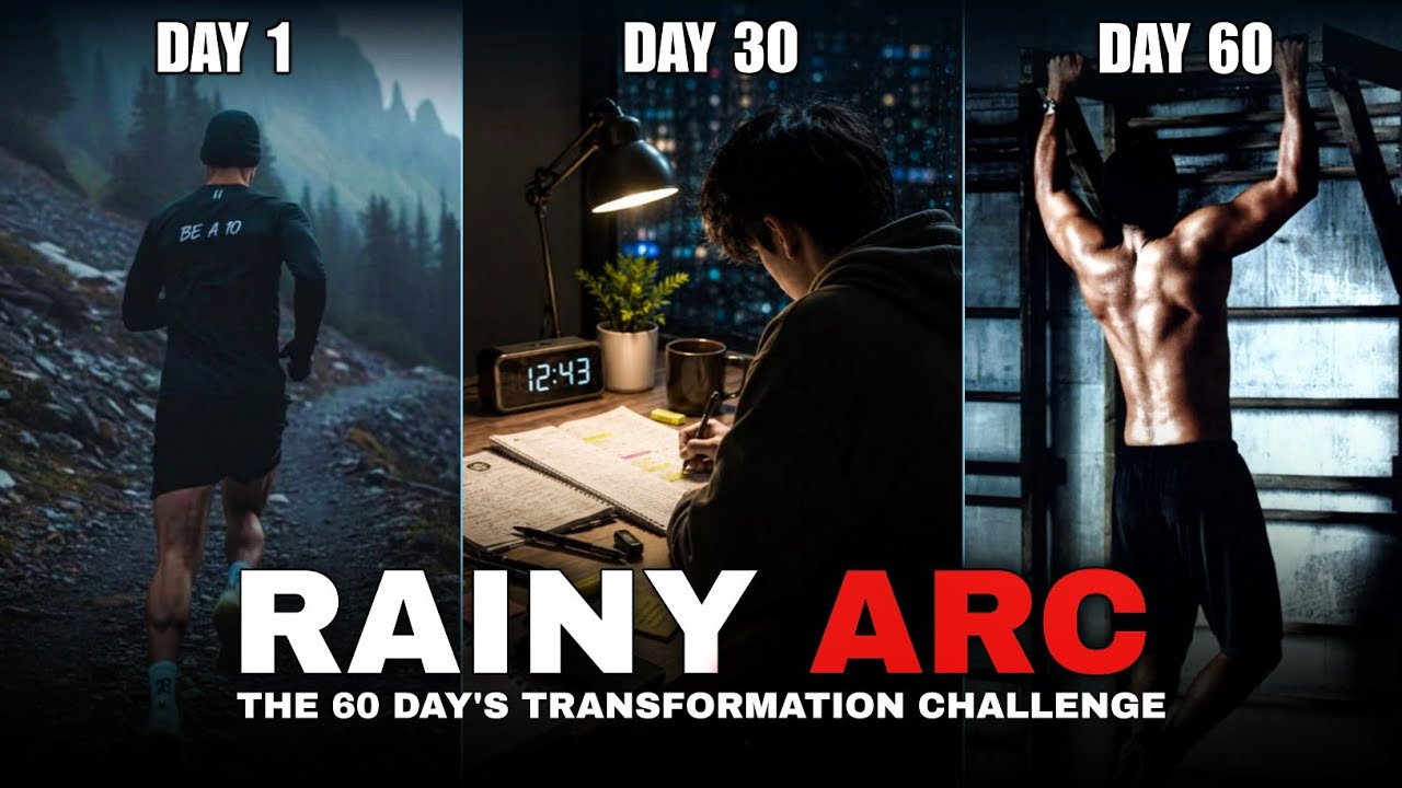 The Ultimate Rainy Arc Challenge || Transform Your Life In Just 60 Days 🔥