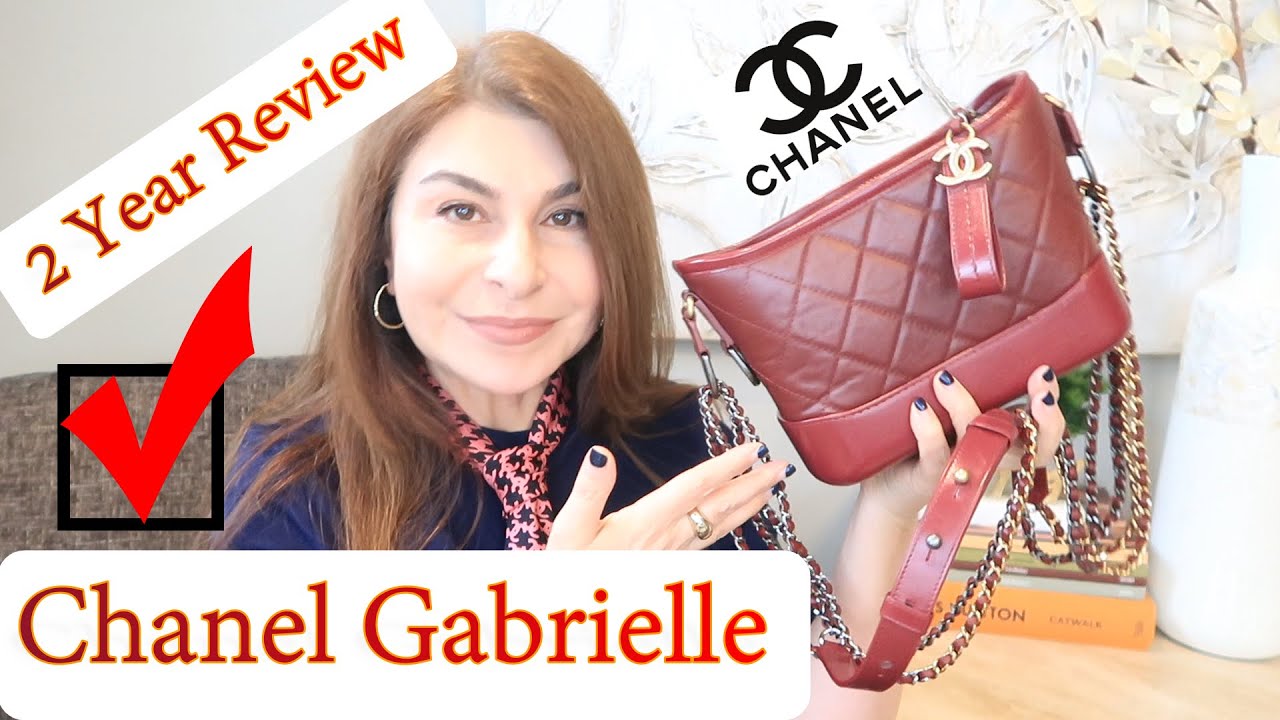 Chanel Gabrielle Small Bag Review. Wear and Tear! Will I Buy it Again? Watch before Buying | OxanaLV