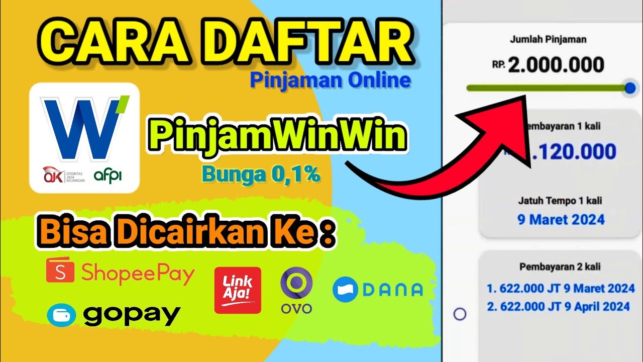 Cara Daftar WinWin Pinjaman Online Terbaru || Aplikasi Pinjamwinwin