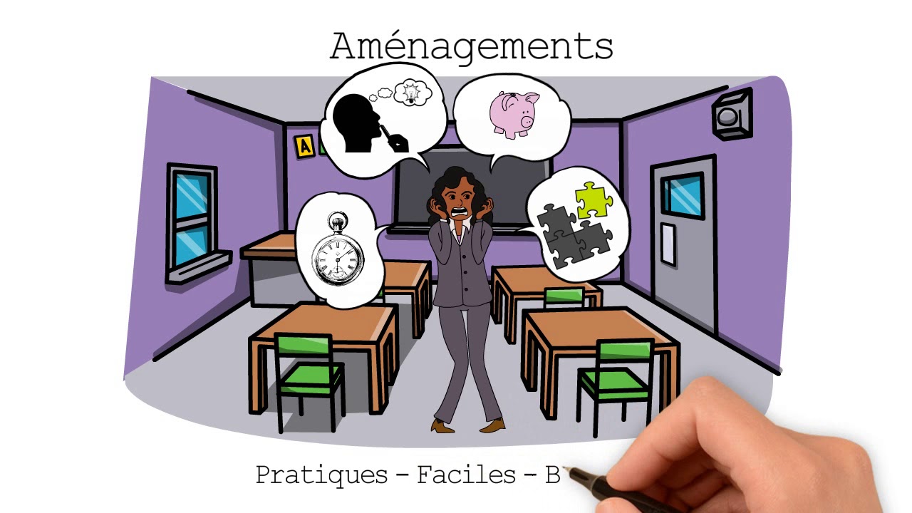 Syndrome dysexécutif et aménagements scolaires