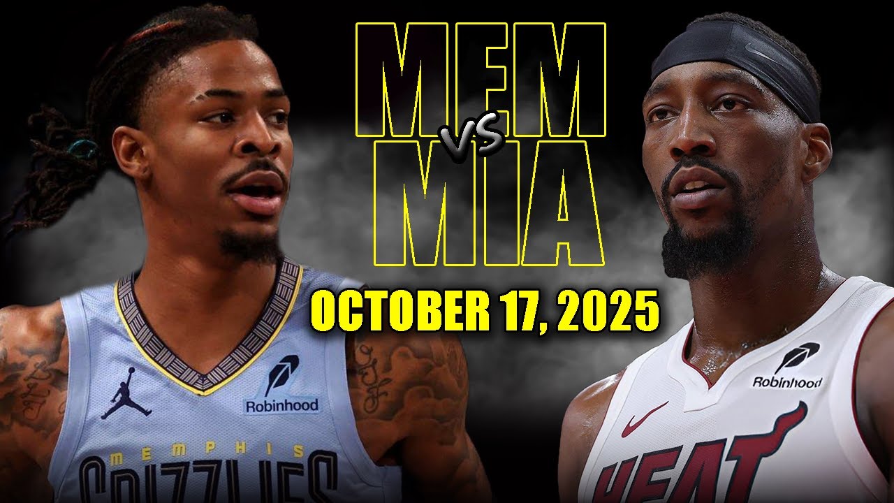 Miami Heat vs Memphis Grizzlies Full Game Highlights - October 17, 2025 | NBA Preseason