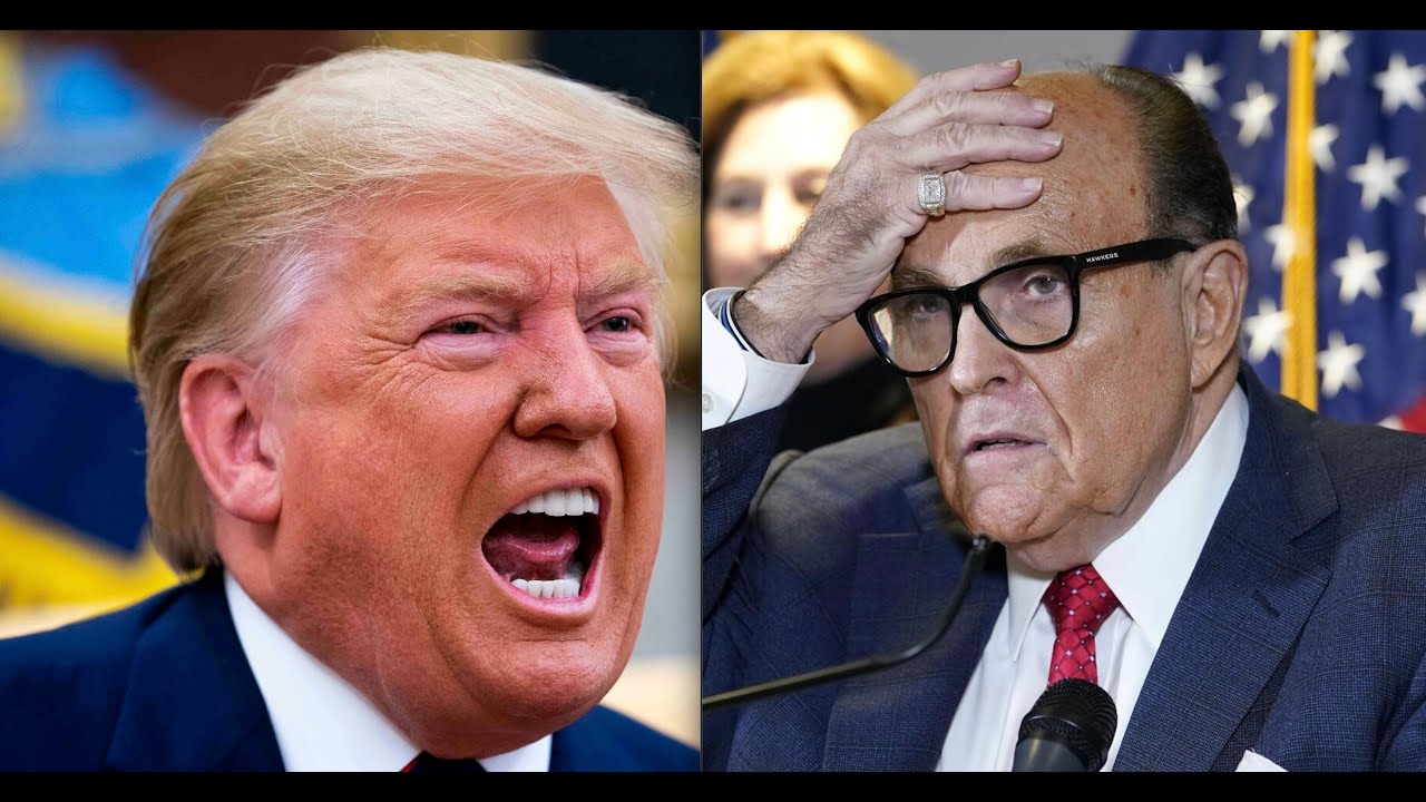 🚨 Rudy Giuliani targets TRUMP in new court filing