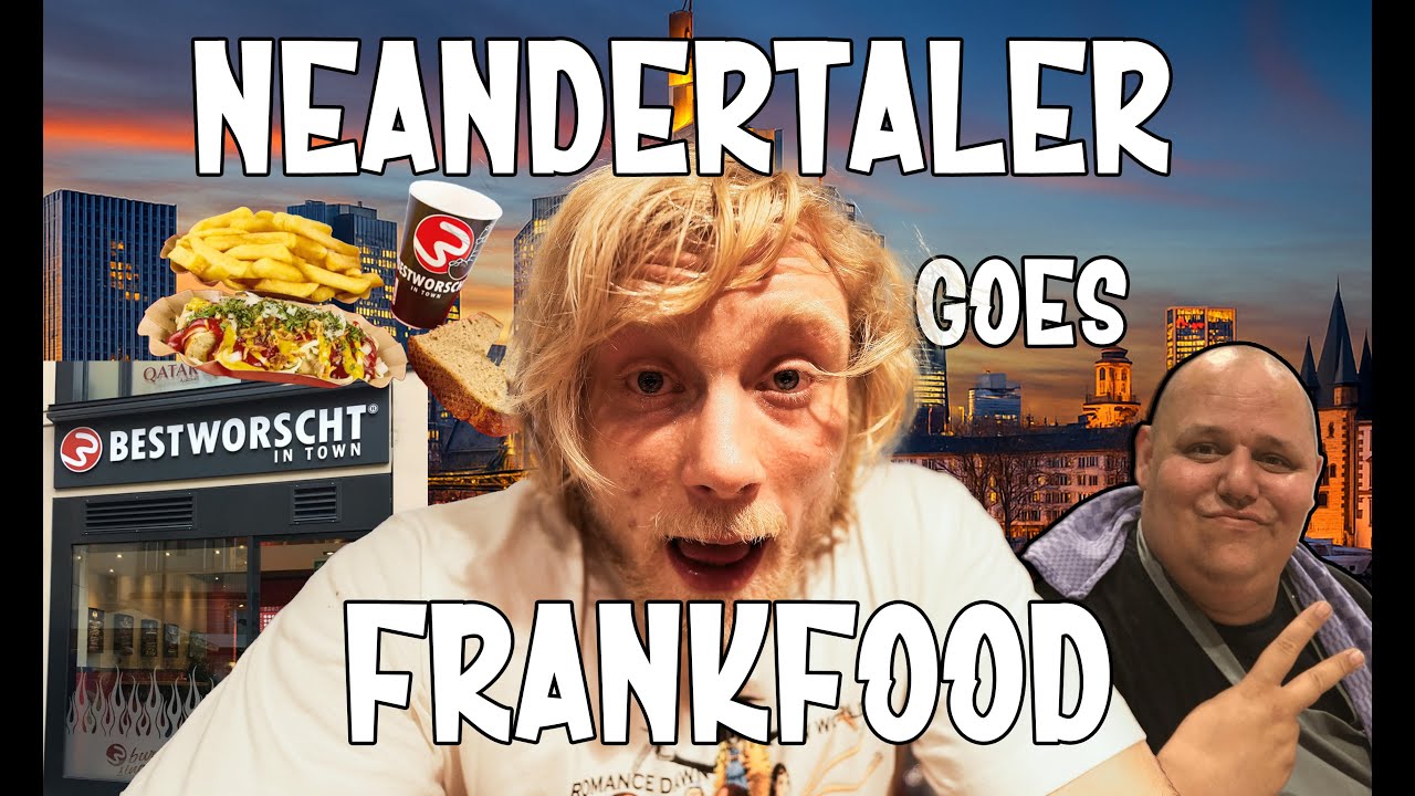 Ich probiere die schärfste 🌶️ CURRYWURST in Frankfurt und gehe mit @BerndZehner essen