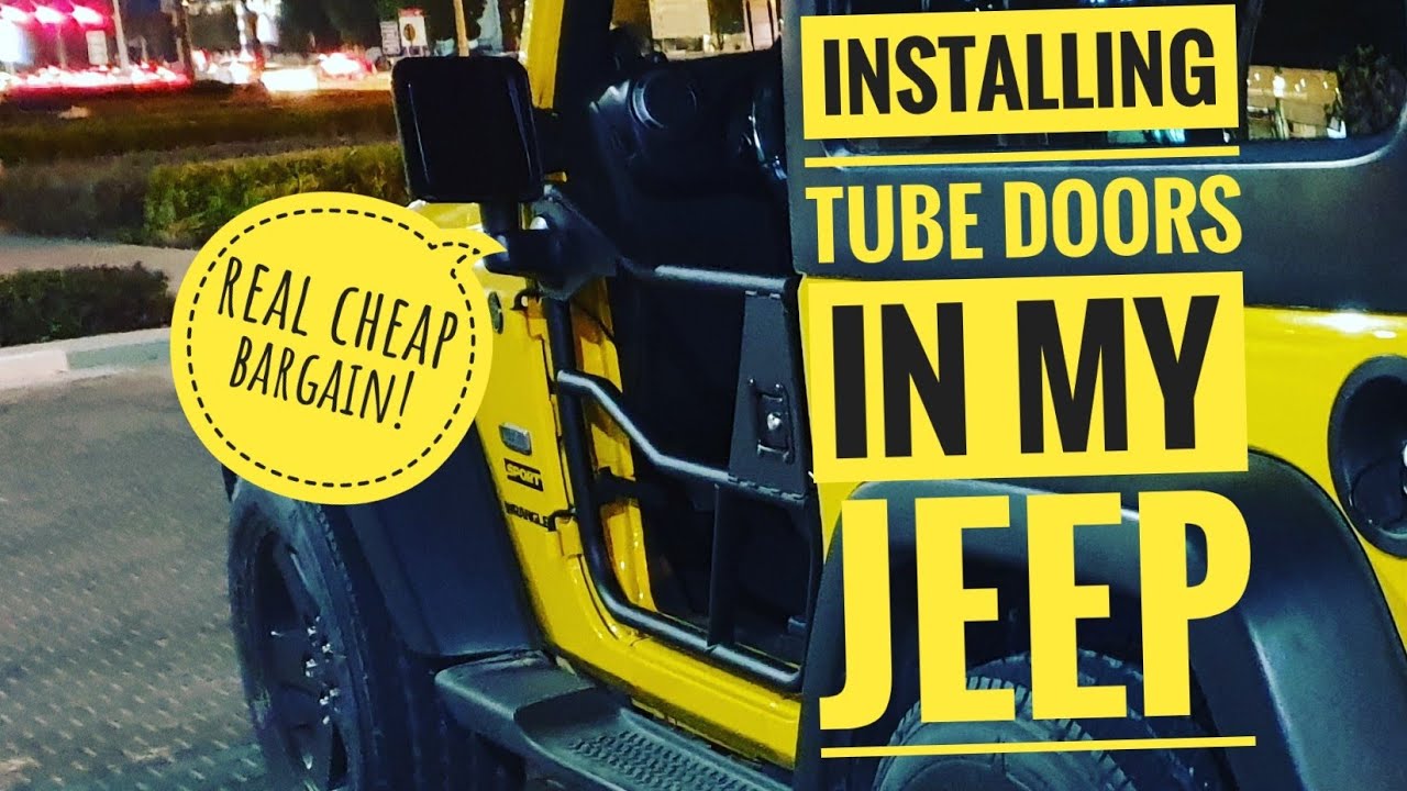 Installing Bestop tube doors in my jeep