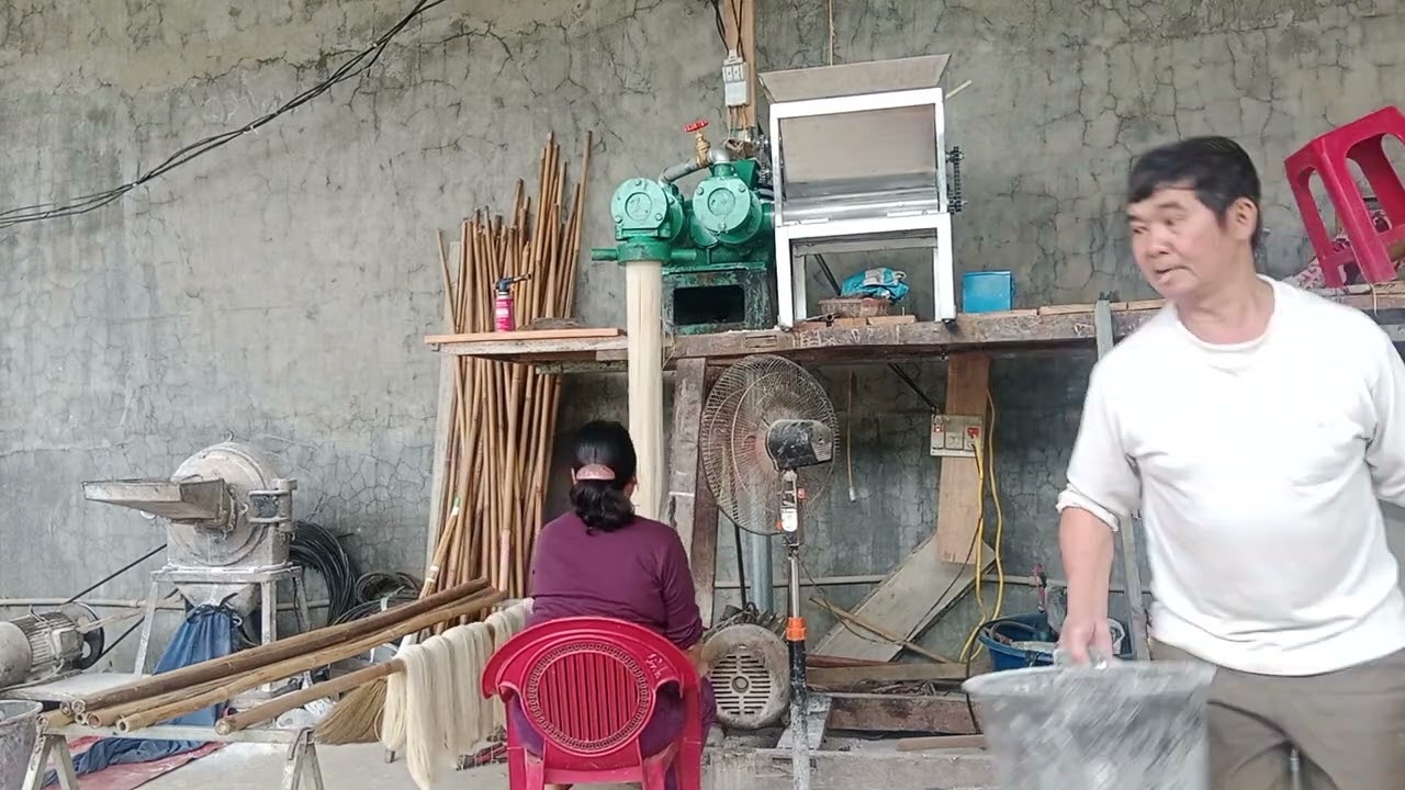máy làm bún khô cơ sở sản xuất dương tỉnh