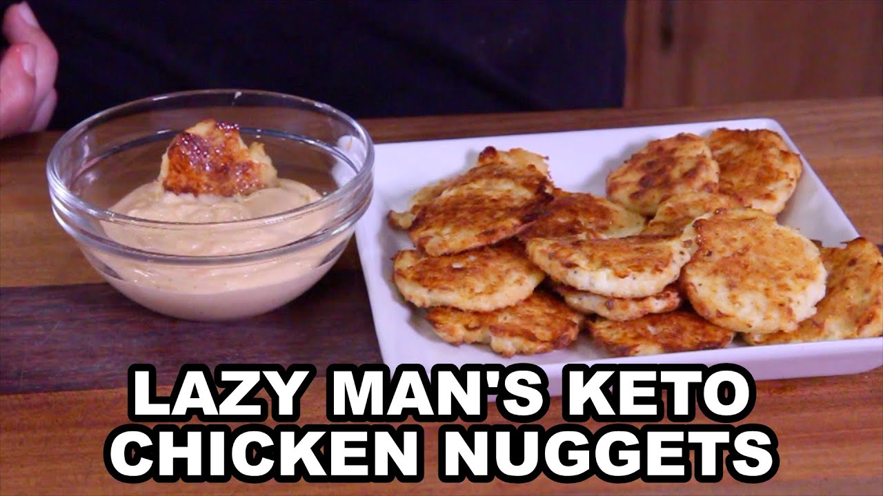 Lazy Man's KETO Chicken Nuggets