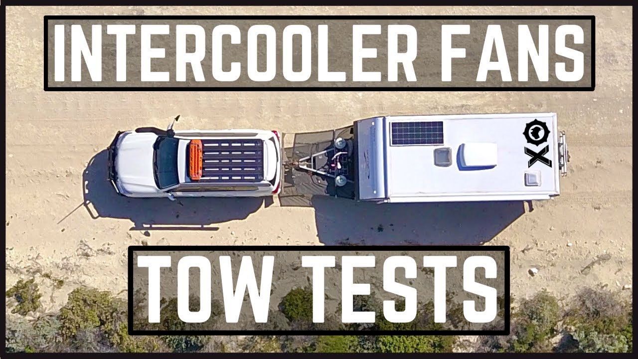 Pt. III | INTERCOOLER FANS | Tow Tests | Do they make a difference? | Landcruiser 200 series V8