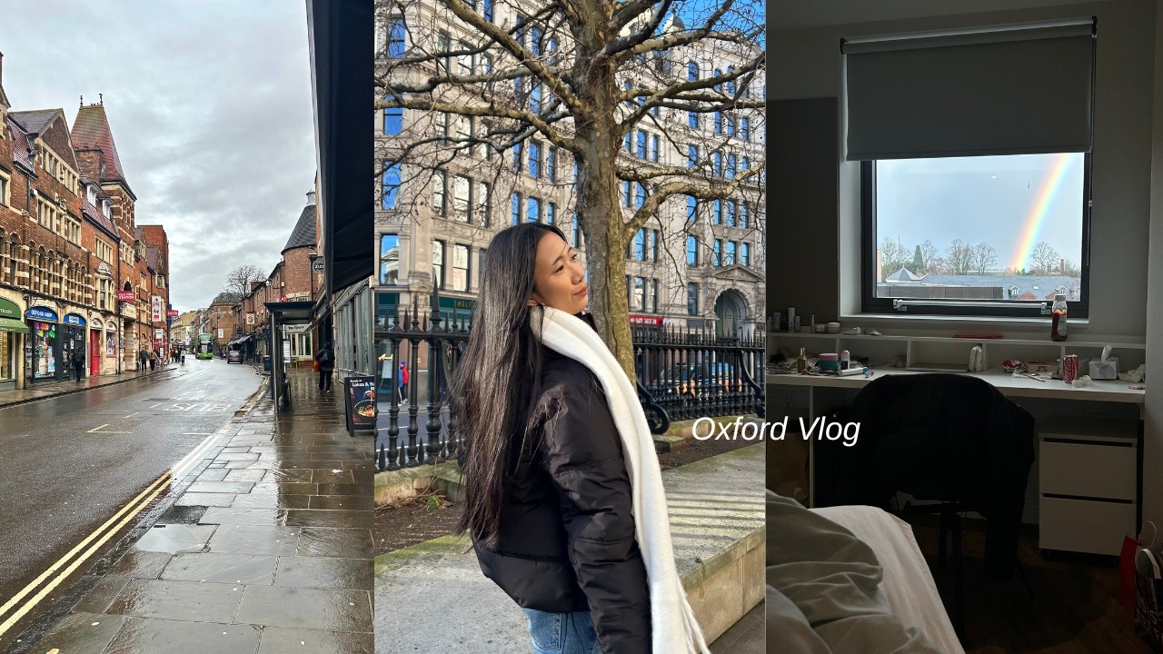 [SUB] OXFORD VLOG | เรียนภาษาที่อังกฤษ , UK ครั้งแรก, what i ate in England
