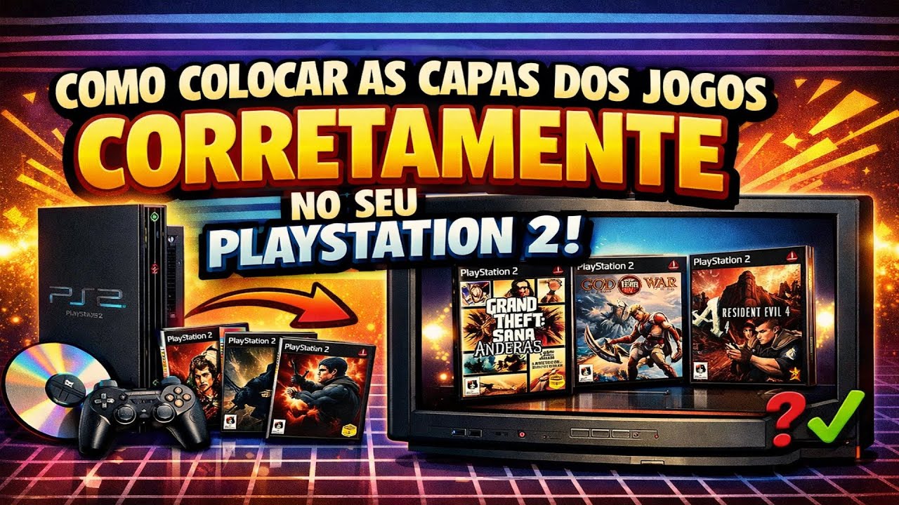 [TUTORIAL] - COMO COLOCAR AS CAPAS DOS JOGOS CORRETAMENTE NO SEU PLAYSTATION 2