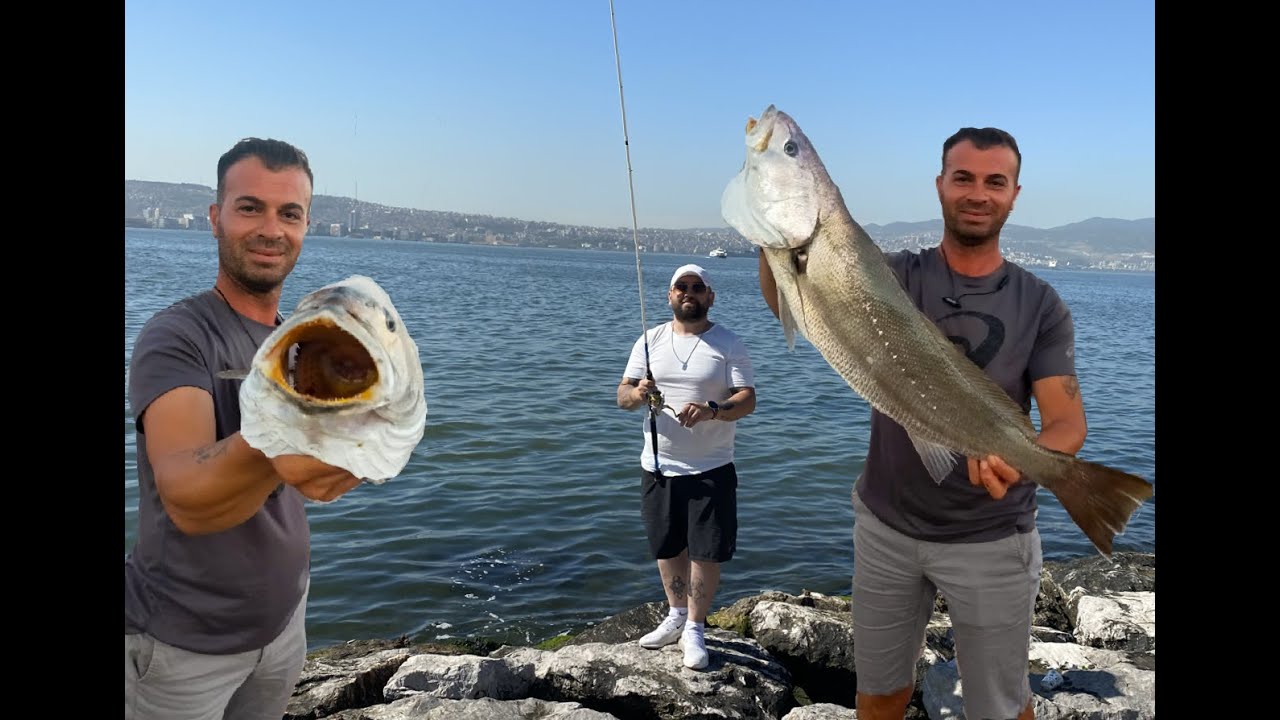 Jig Yemle Av Yaptık, LEVREK, İSTAVRİT,  GRANYÖZ, KARŞIYAKA ANIT !!!!