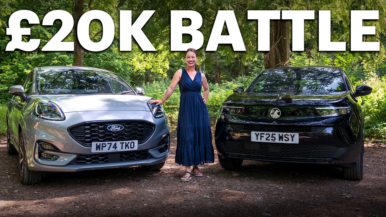 &pound;20k small SUV battle: Ford Puma vs Vauxhall Mokka