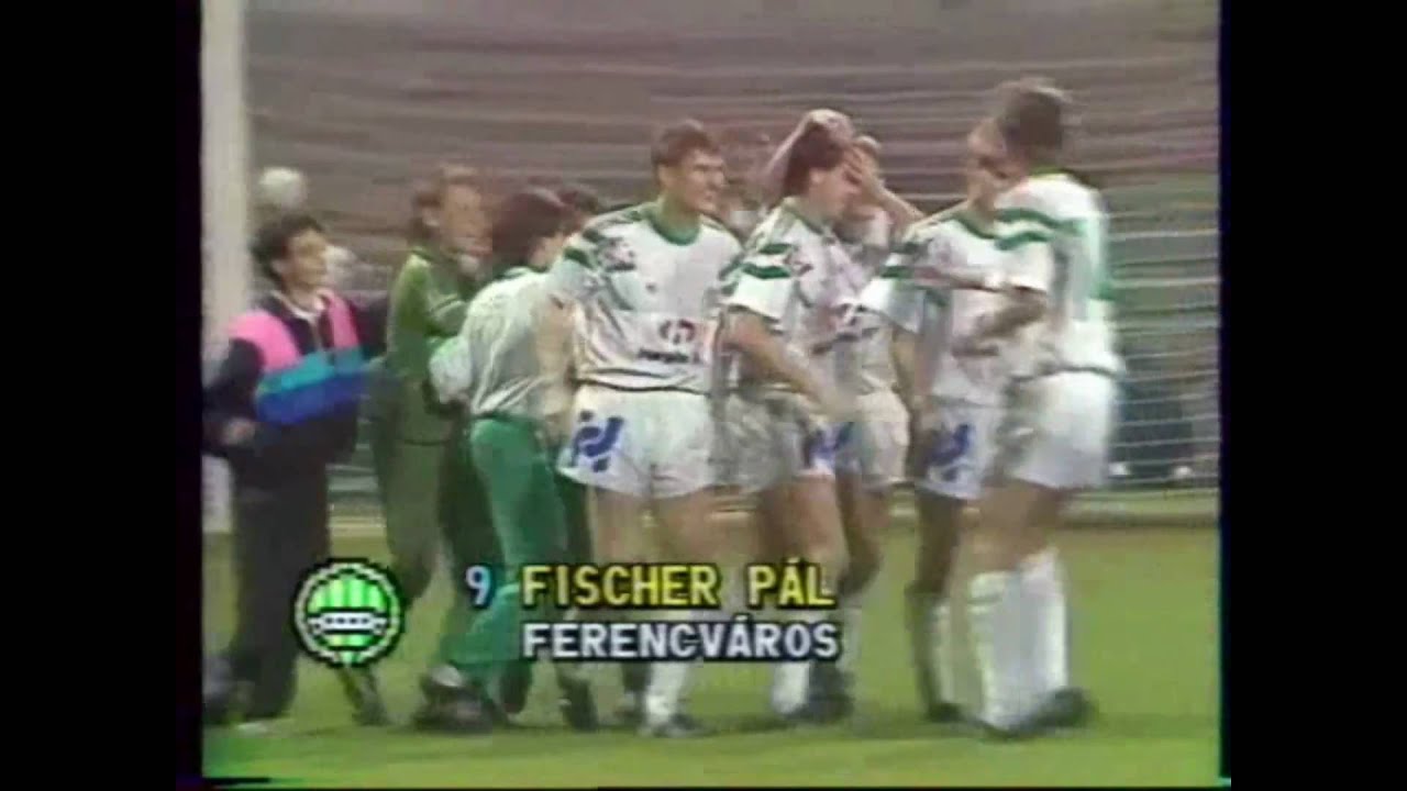 Ferencvaros vs MTK-VM 4-0, 1990