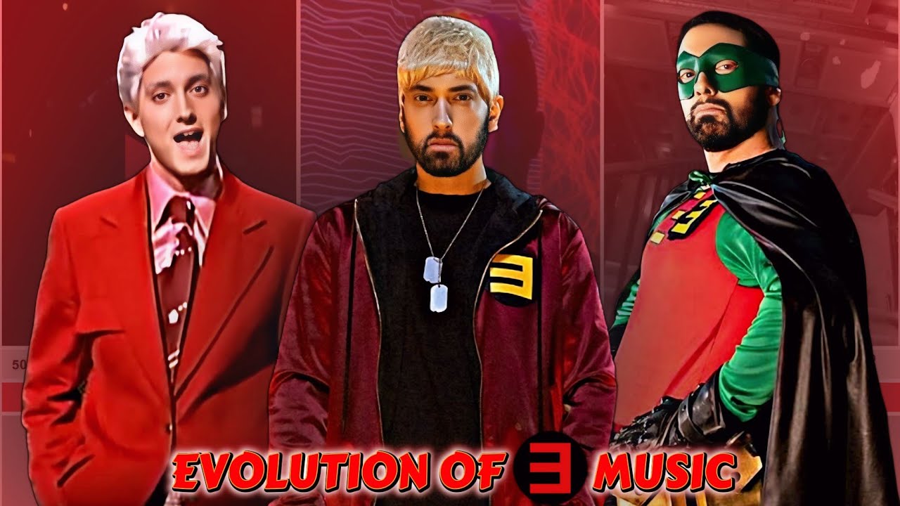 Eminem Music Evolution From 1998 to 2024