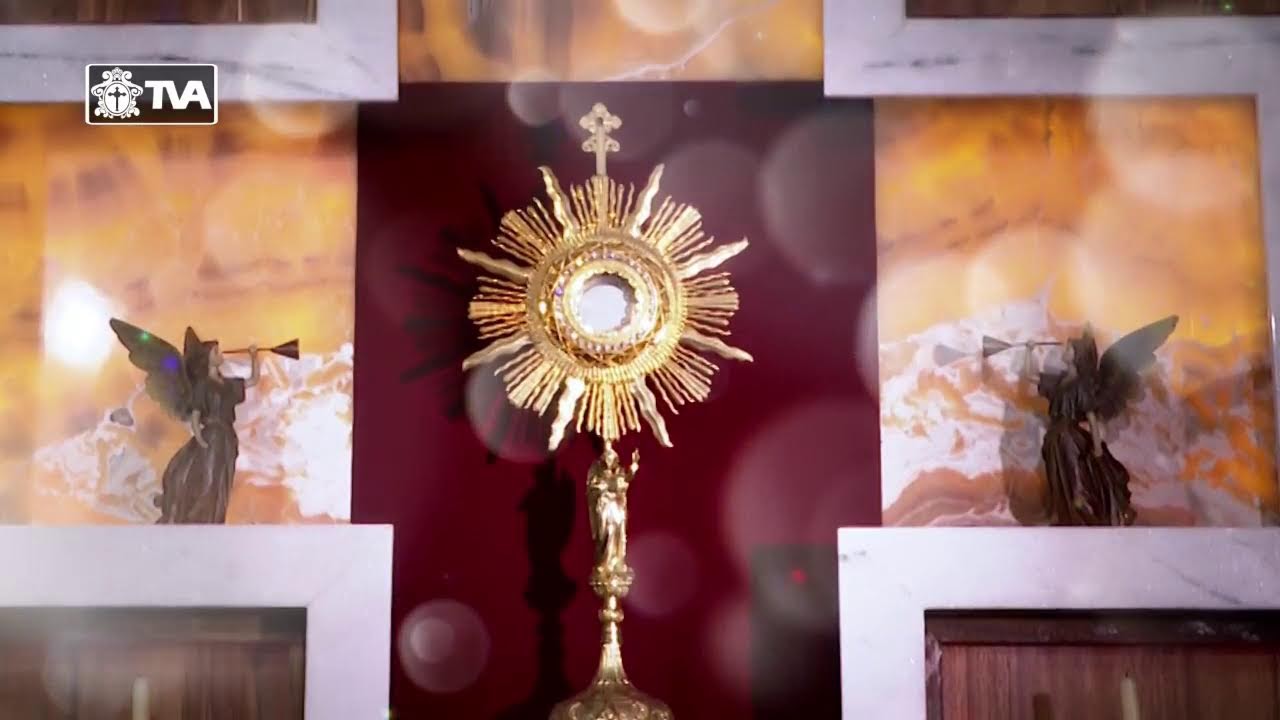 Santa Eucaristía, desde Rectoría de Santa Catalina, zona 1, presidida por Pbro. Luis Sandoval