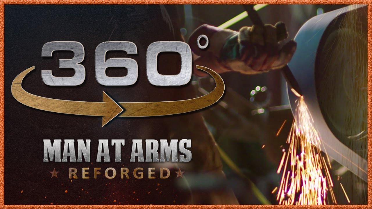Tour of Man At Arms: Reforged Shop in 360° - The Grinding Room!