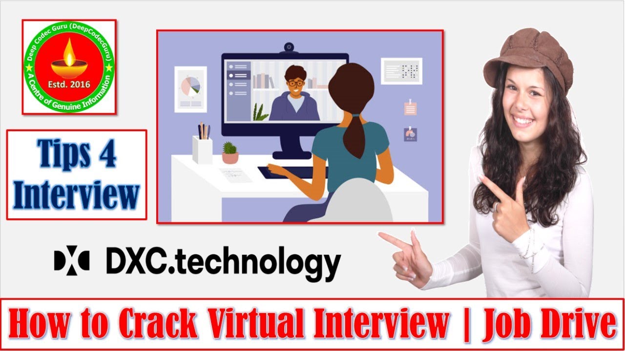 DXC Interview | How to crack any Virtual Interview | Technical Interview | HR Interview | Grasp Jobs