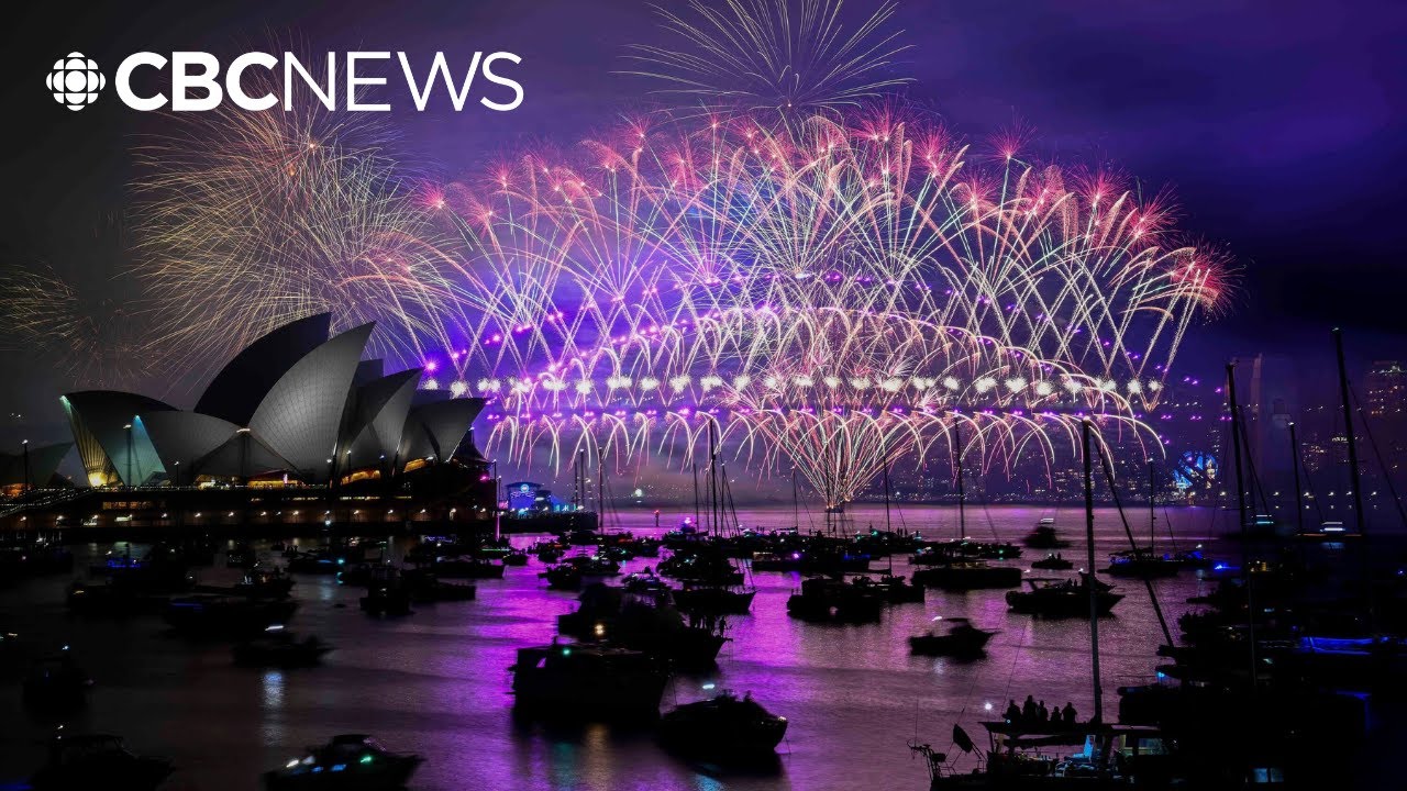 New Year's fireworks in New Zealand, Australia and Hong Kong as 2025 begins