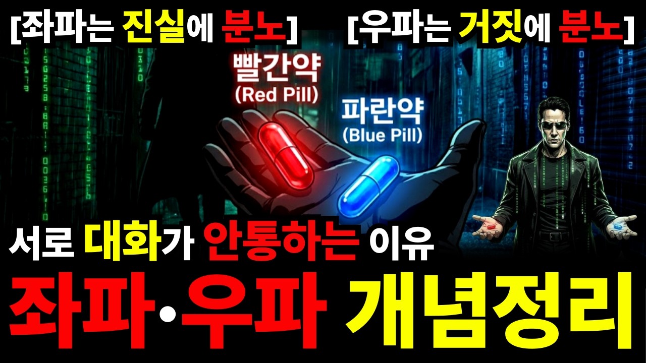 좌파·우파 개념정리 : 당신이 밤새 싸워도 말이 안 통했던 '소름 돋는 과학적인 이유'