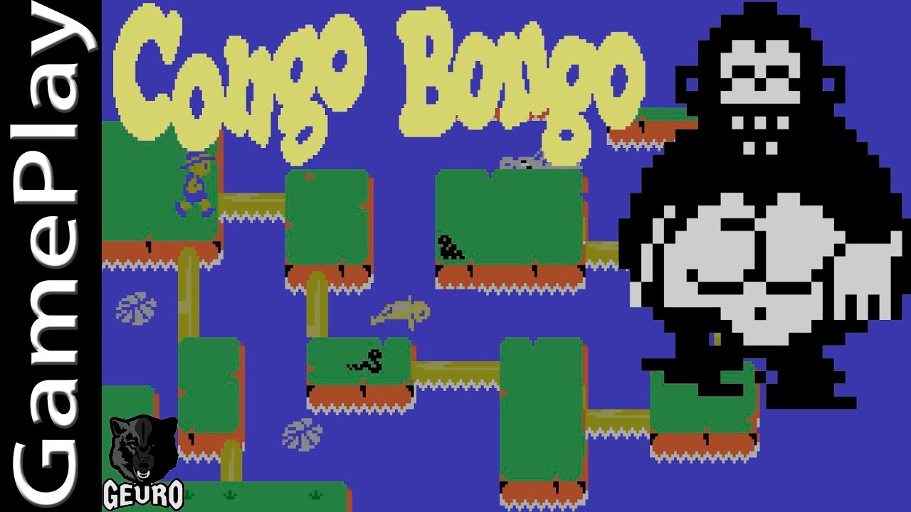 🎮Congo Bongo - SG-1000 [Gameplay / Longplay]👾