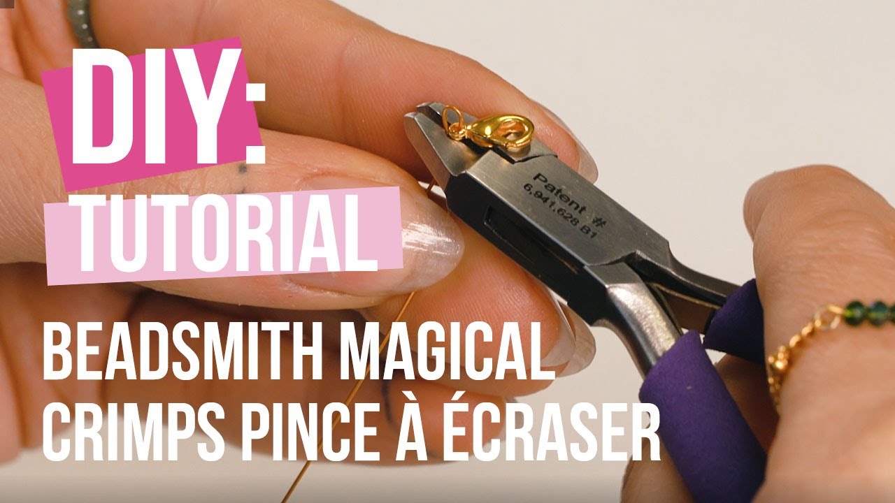 DIY Tutoriel: ''Beadsmith Magical crimps pince &agrave; &eacute;craser''