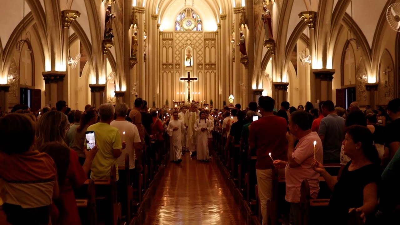 Noite feliz - Igreja Matriz de São Sebastião Taquaritinga-SP 24/12/2025.