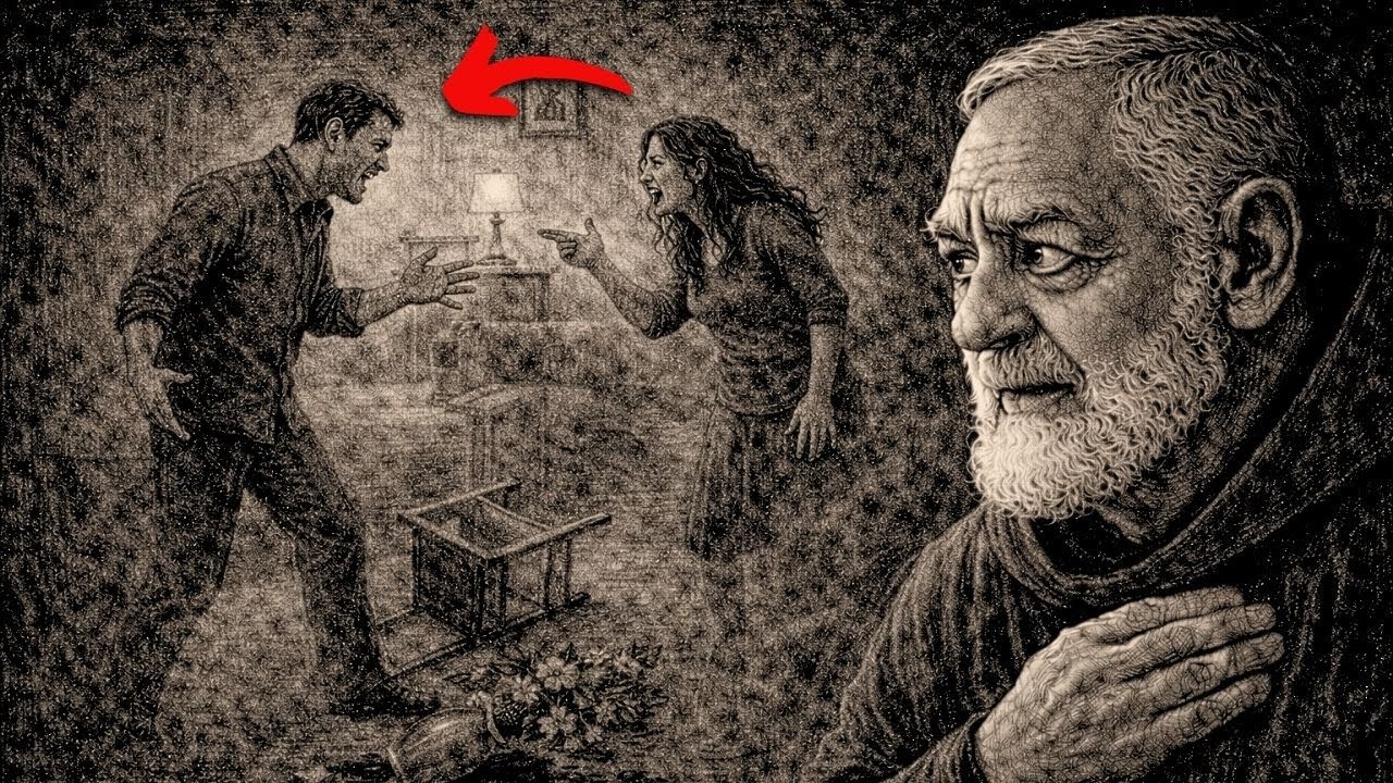 Ciò che Padre Pio Vide Quando un Matrimonio Iniziò a Crollare