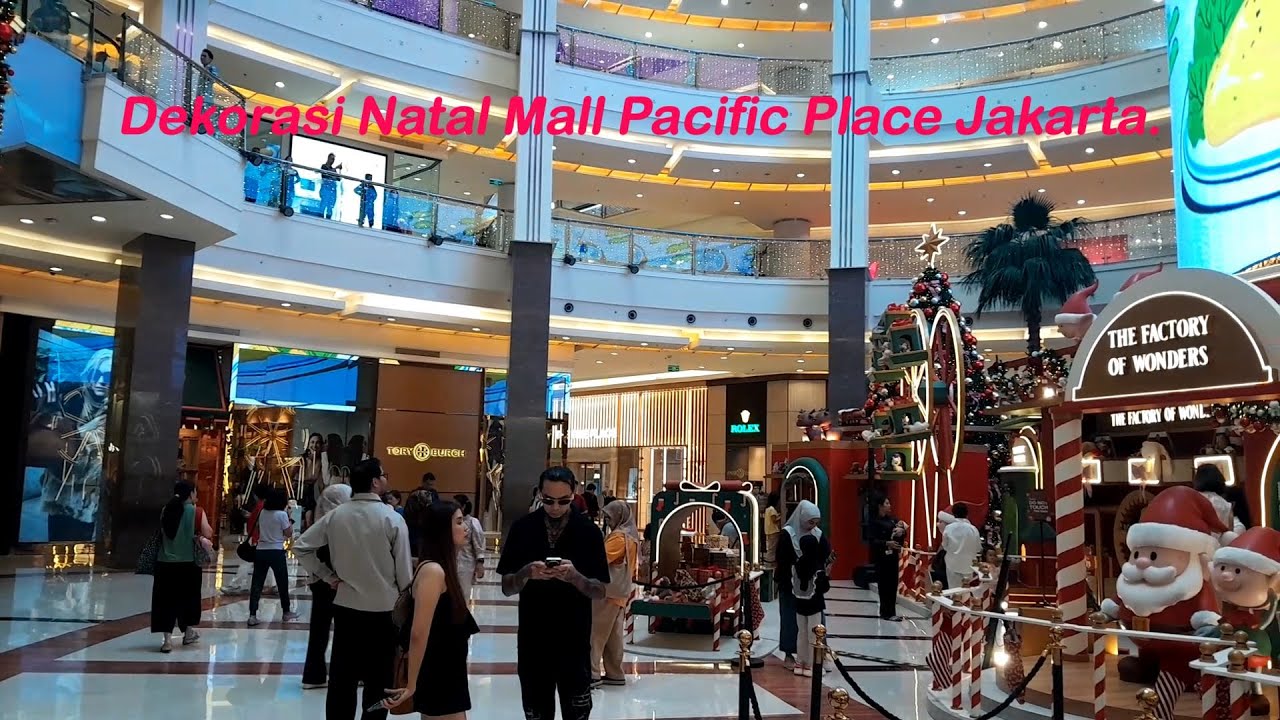 Dekorasi Natal di Mall Pacific Place. Merry Christmas Everyone. #merrychristmas #fyp #mallindonesia
