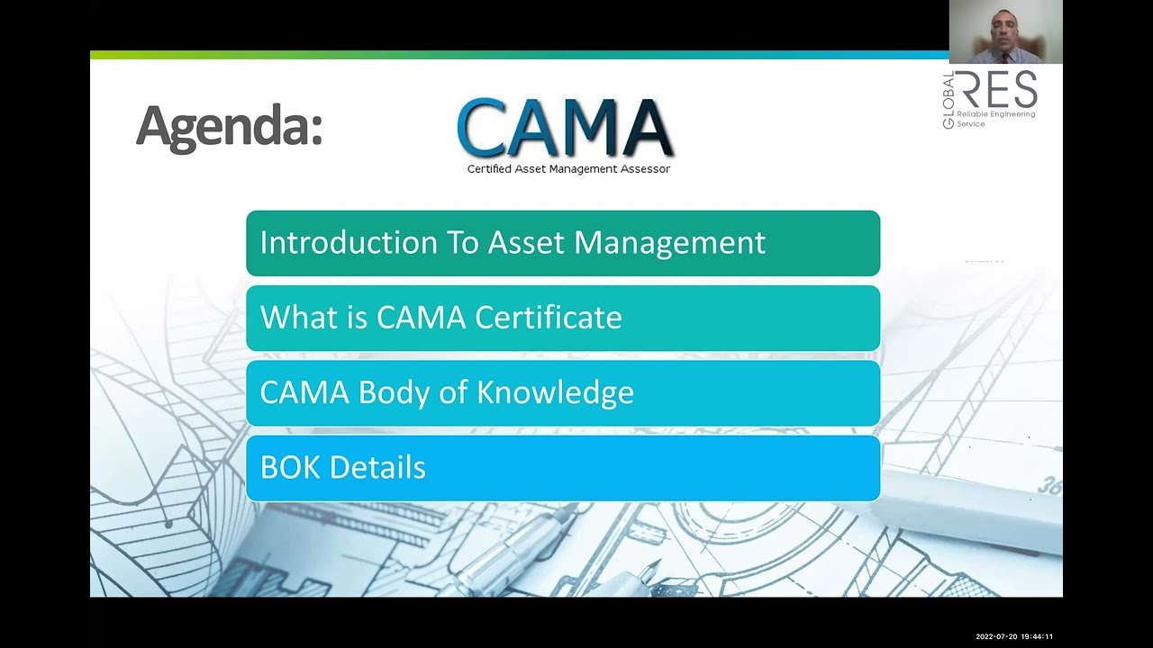 CAMA - Certified Asset Management Assessor - An Asset Management & ISO 55001 Roadmap