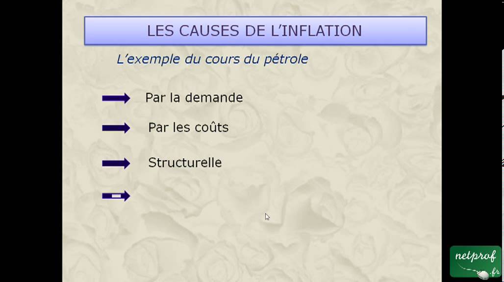 Economie : L'inflation