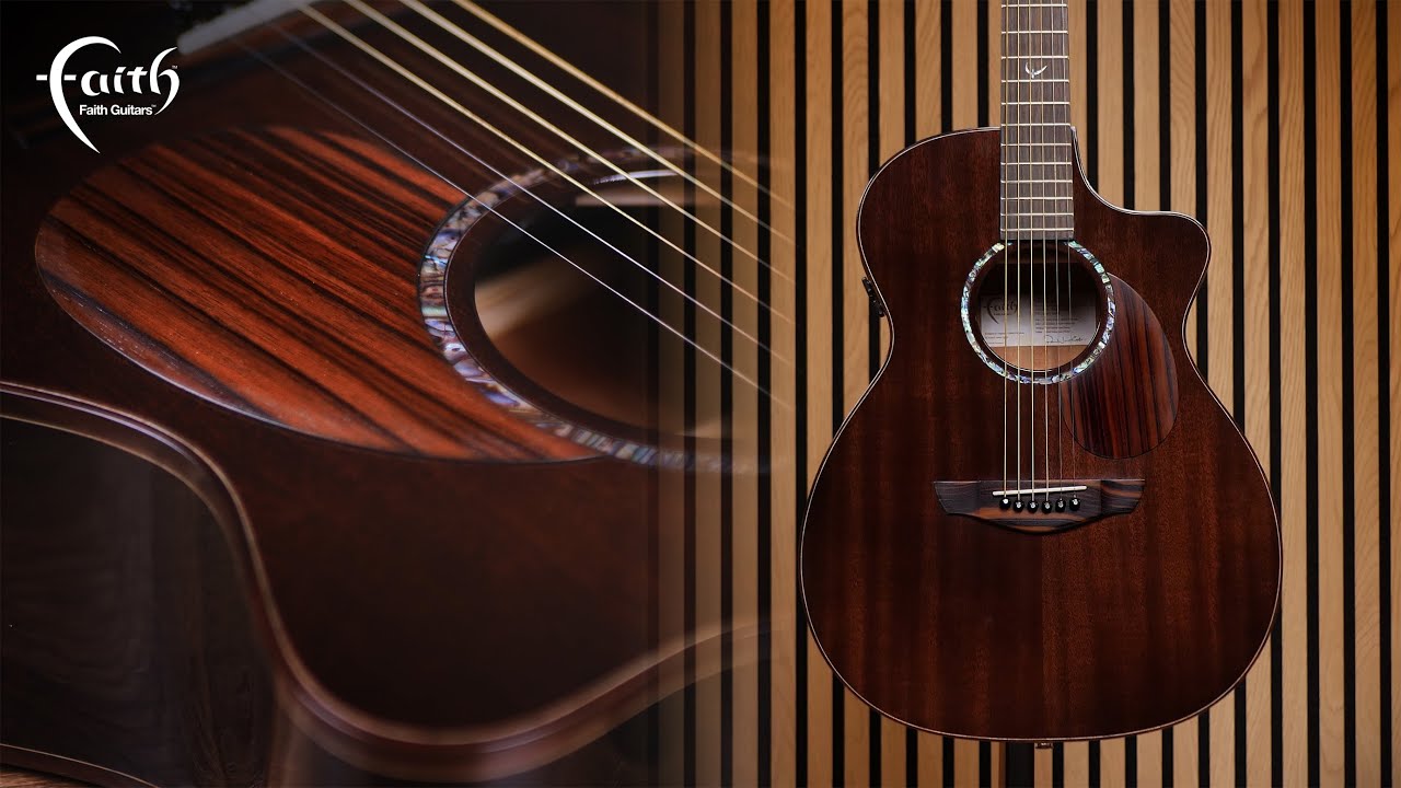 Faith Guitars | PJE Legacy Earth | Cutaway Electro | Dark Roast | FG5HCE