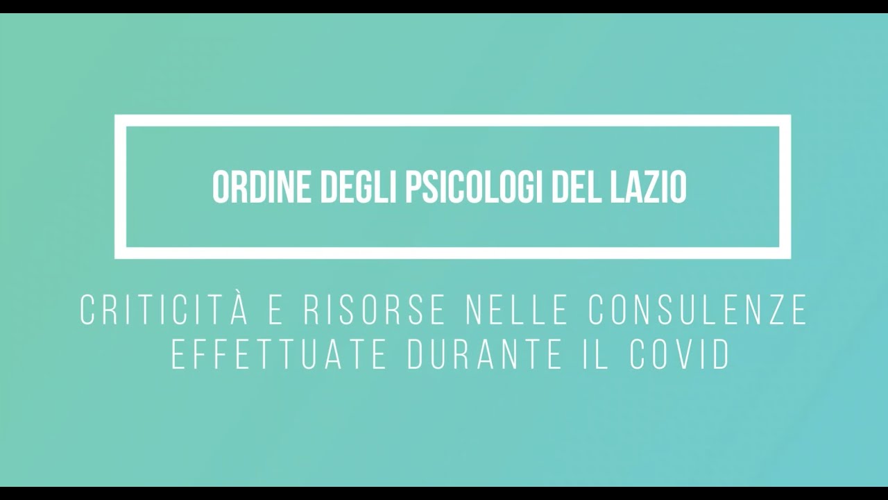 Criticità e risorse nelle consulenze tecniche d'ufficio (CTU) effettuate durante il Covid