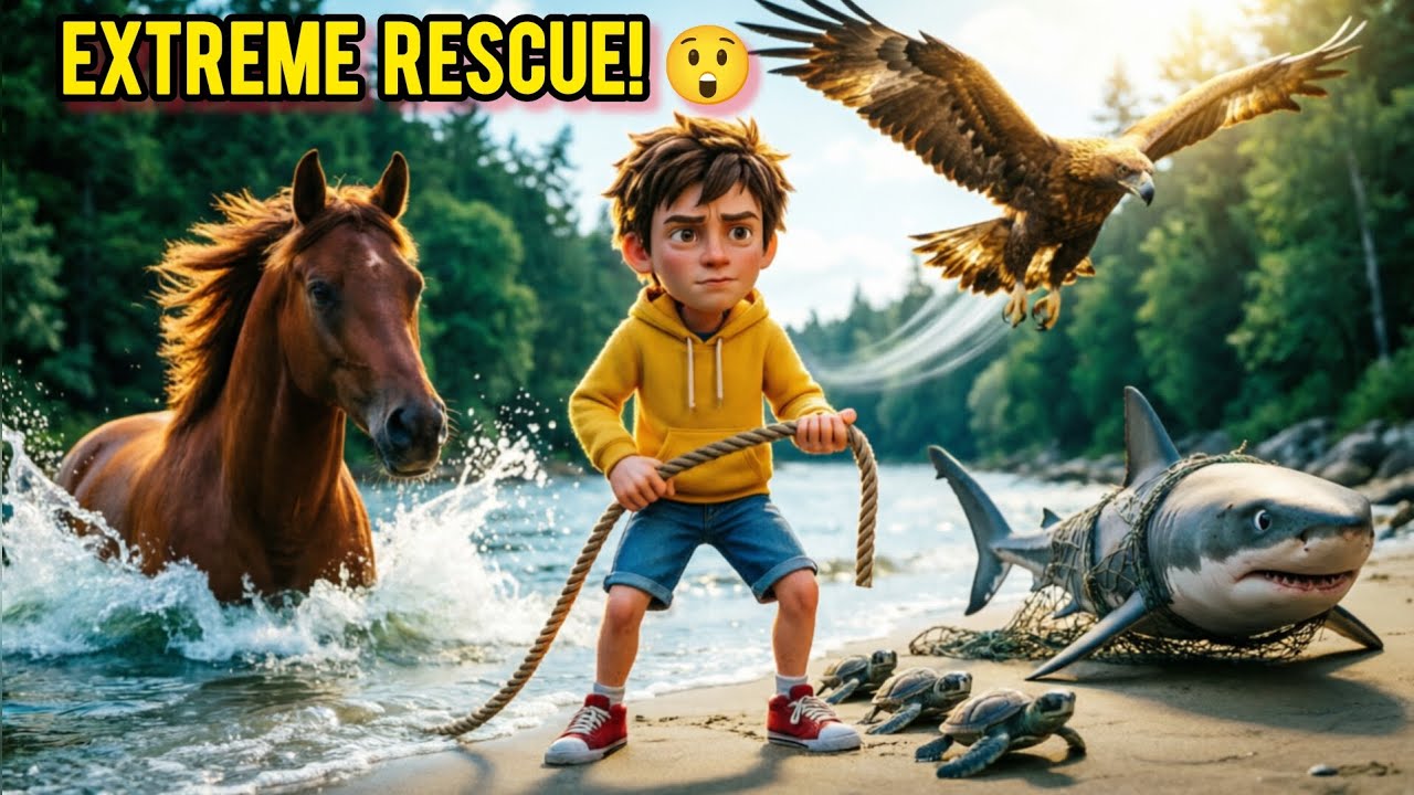 Extreme Animal Rescues Caught on Camera (3D Animation) 😲🐾
