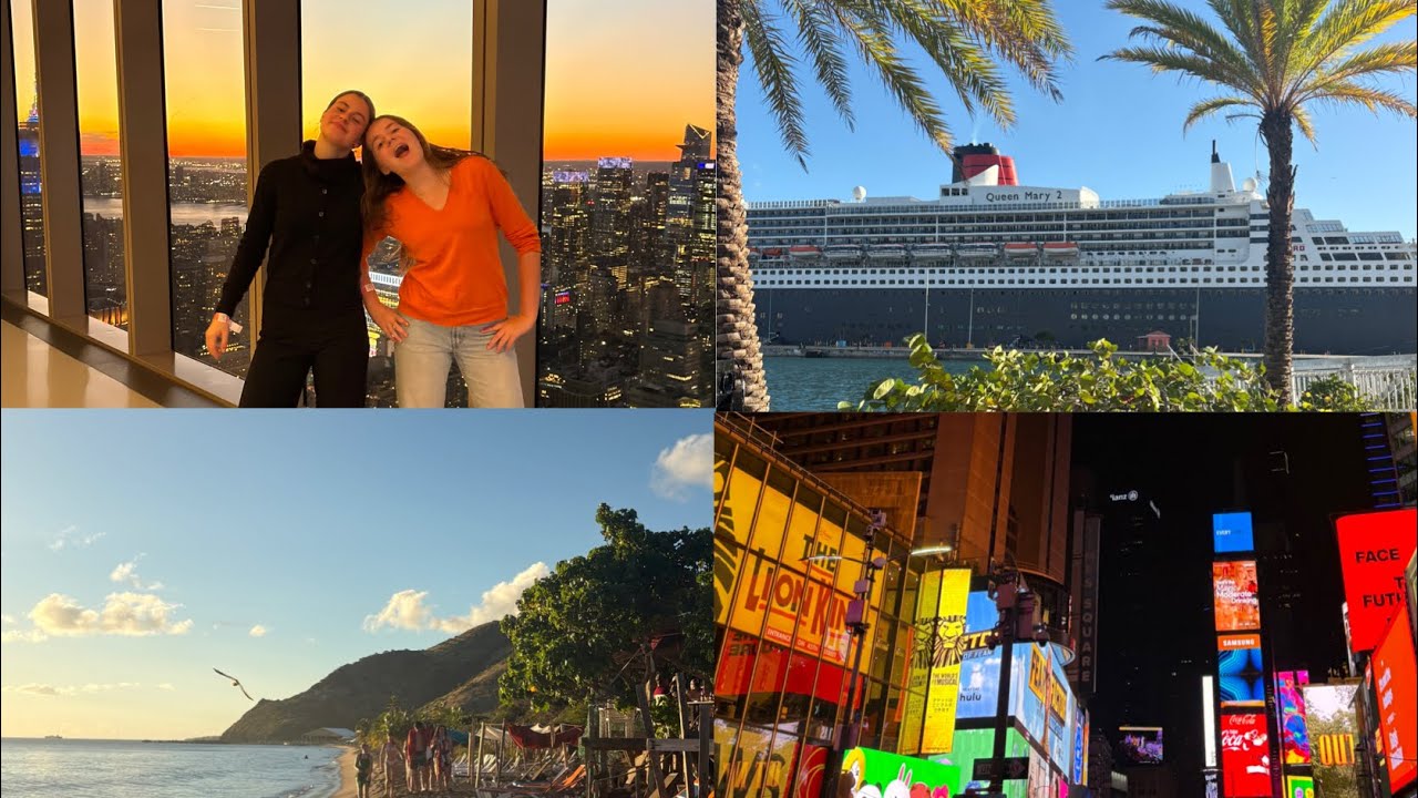 Vlog New York + croisière 2025-26