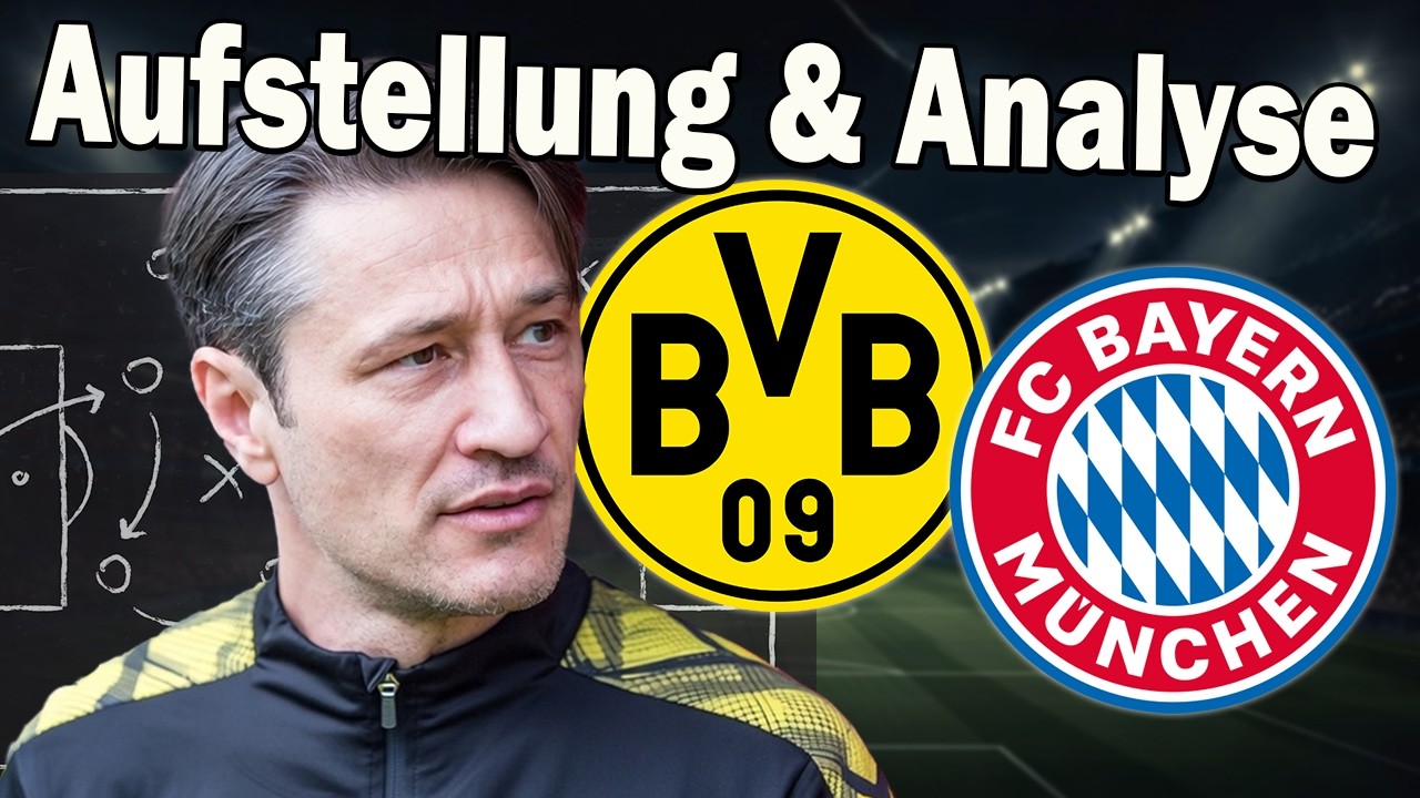 Kann der BVB die Bayern mit dieser Aufstellung BEZWINGEN?