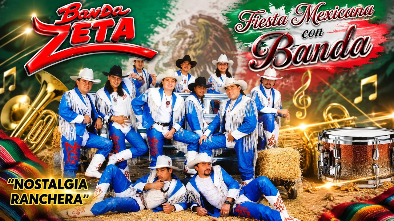 Banda Zeta 🎺💃 Quebradita Mix | Los Grandes &Eacute;xitos de los 90