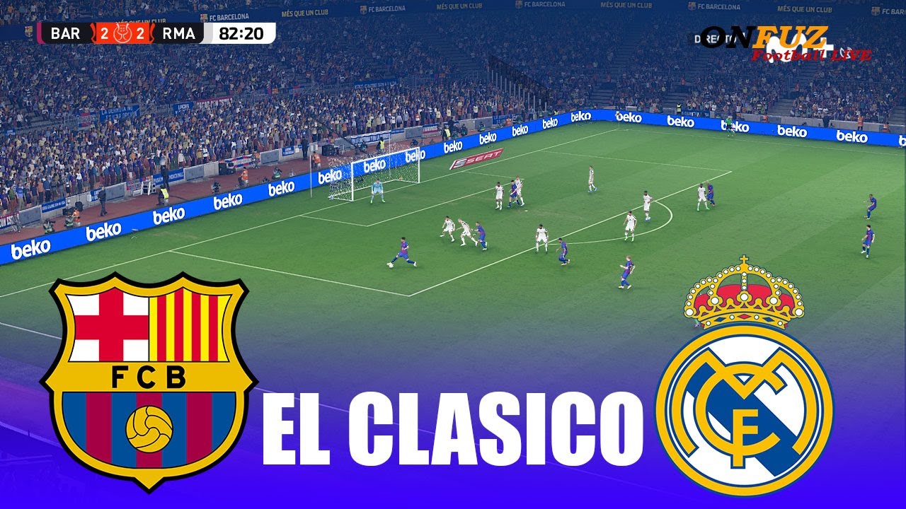 برشلونة ضد ريال مدريد - الكلاسيكو | نهائي كأس السوبر 2026 | المباراة كاملة والتوقعات | إي فوتبول بيس