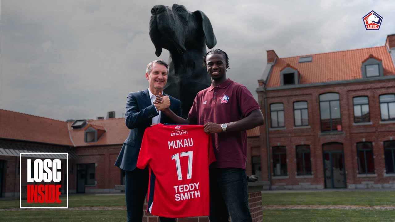 LOSC INSIDE | Les coulisses de l'arrivée de Ngala Mukau à Lille 🎥