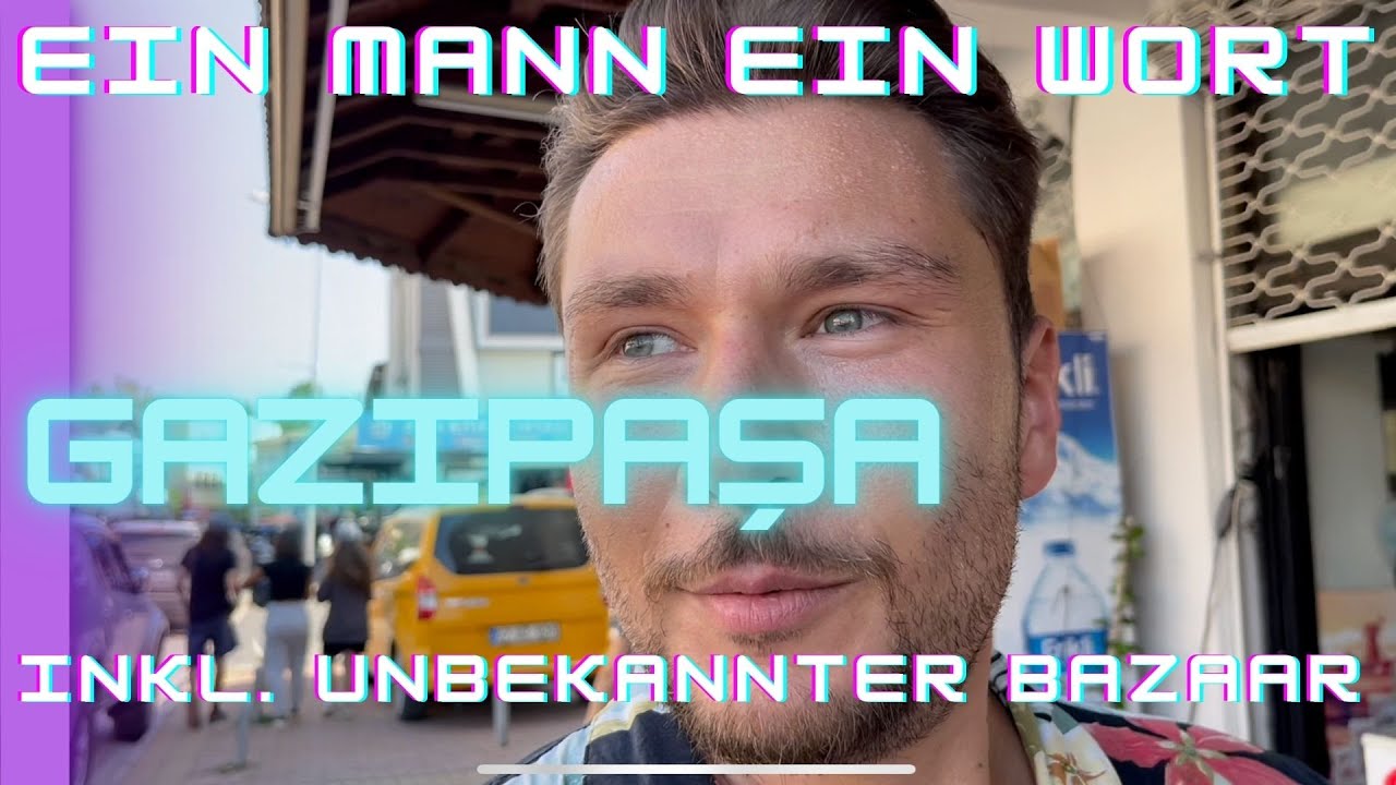 🧿 Was habe ich in Gazipaşa gemacht? auf jeden Fall einen unbekannten Markt gefunden!