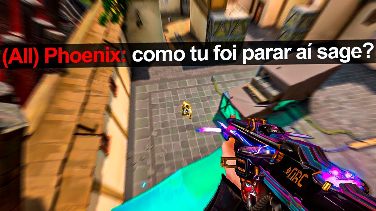 CONFUNDINDO a RANKED com a SAGE (VALORANT)