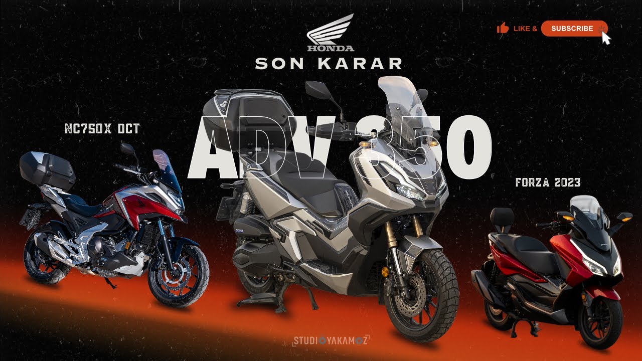 NC750x DCT'den ADV 350 GEÇTİM !  