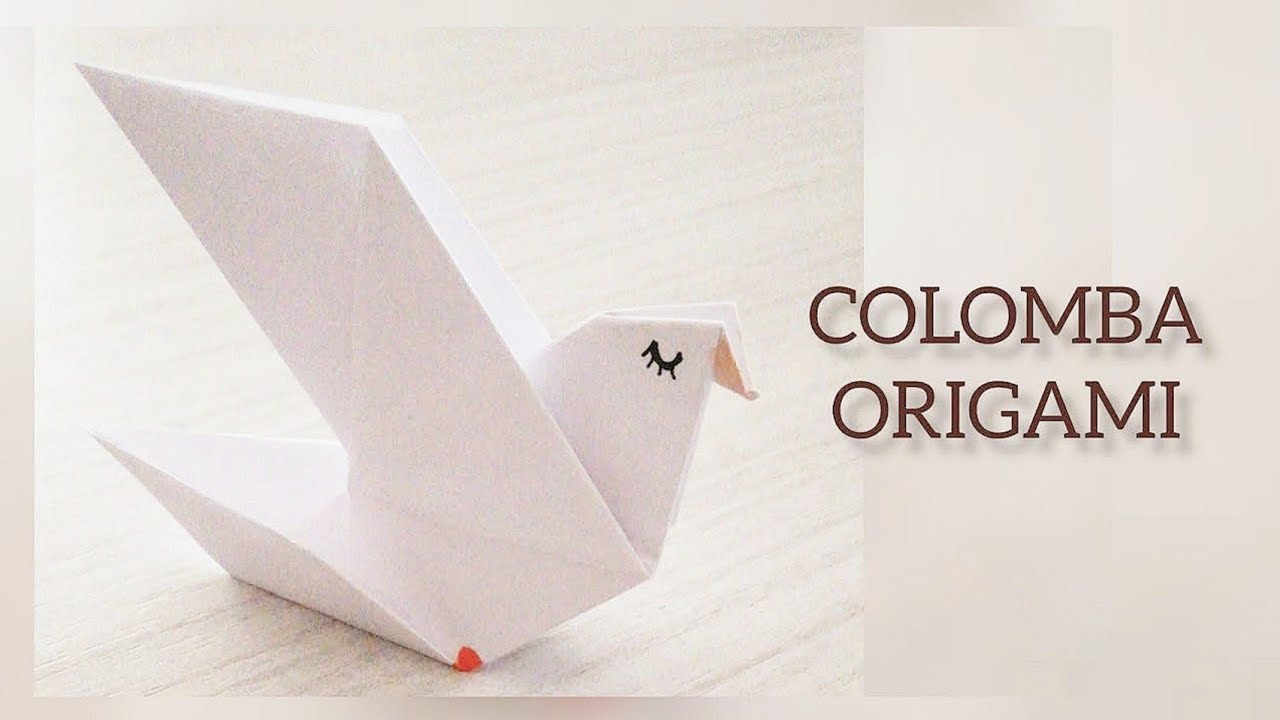 COLOMBA ORIGAMI - DAVE BIRD ORIGAMI #origami