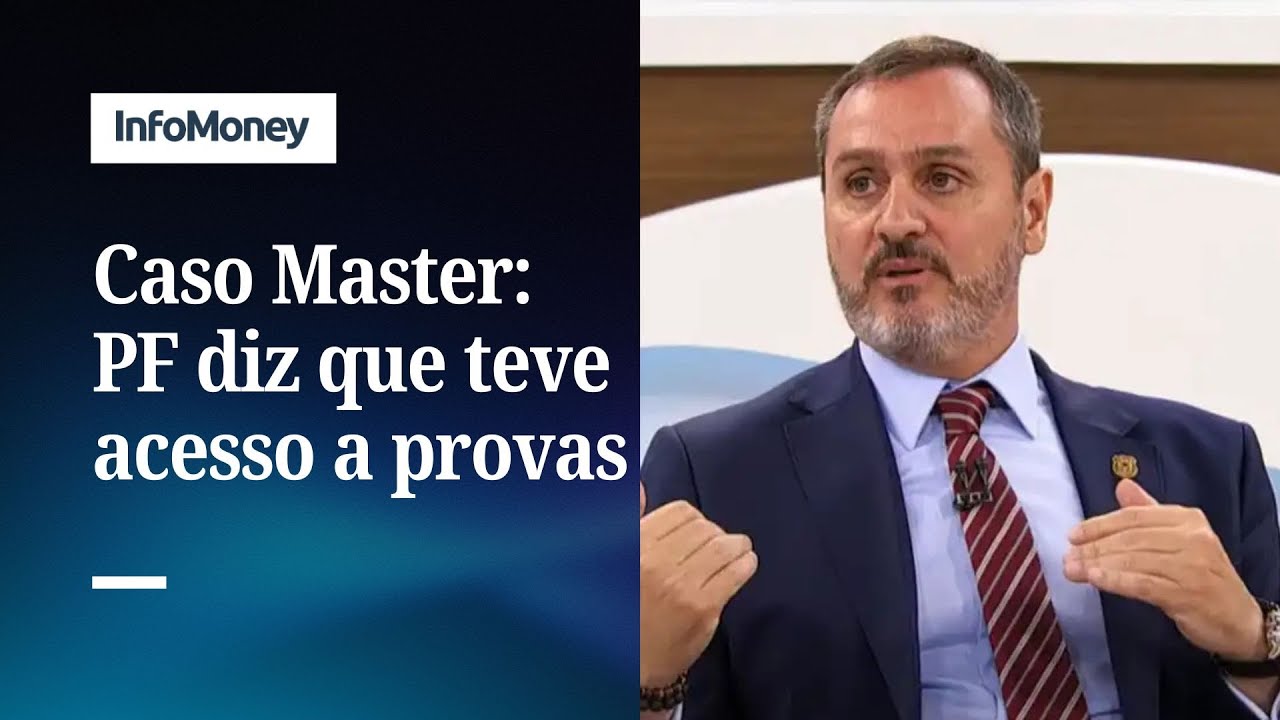 Master: Diretor da PF diz que perito tiveram acesso a provas | InfoMoney News