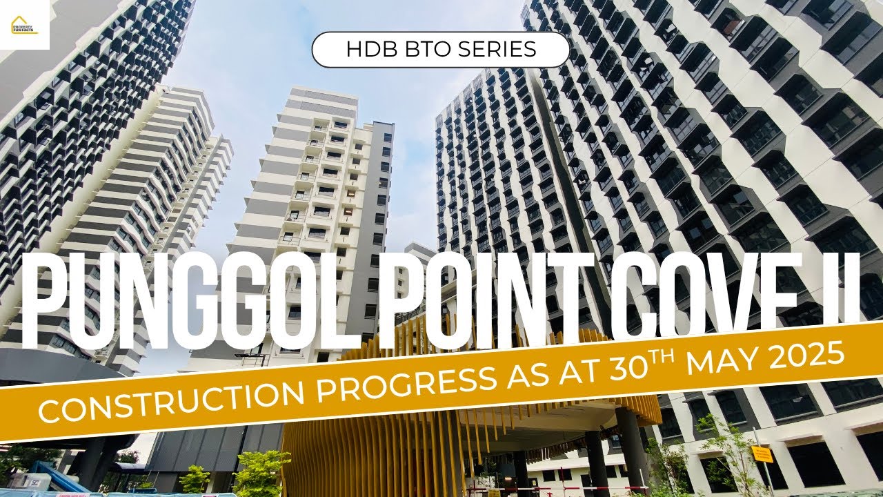 HDB BTO Punggol Point Cove Site Walk | 2-Room($109k), 3-Room($205k), 4-Room($287k) & 5-Room($423k)!