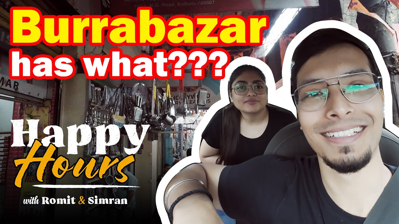 VLOG 1: Wedding Shopping at Burrabazar #weddingshopping #happyhours