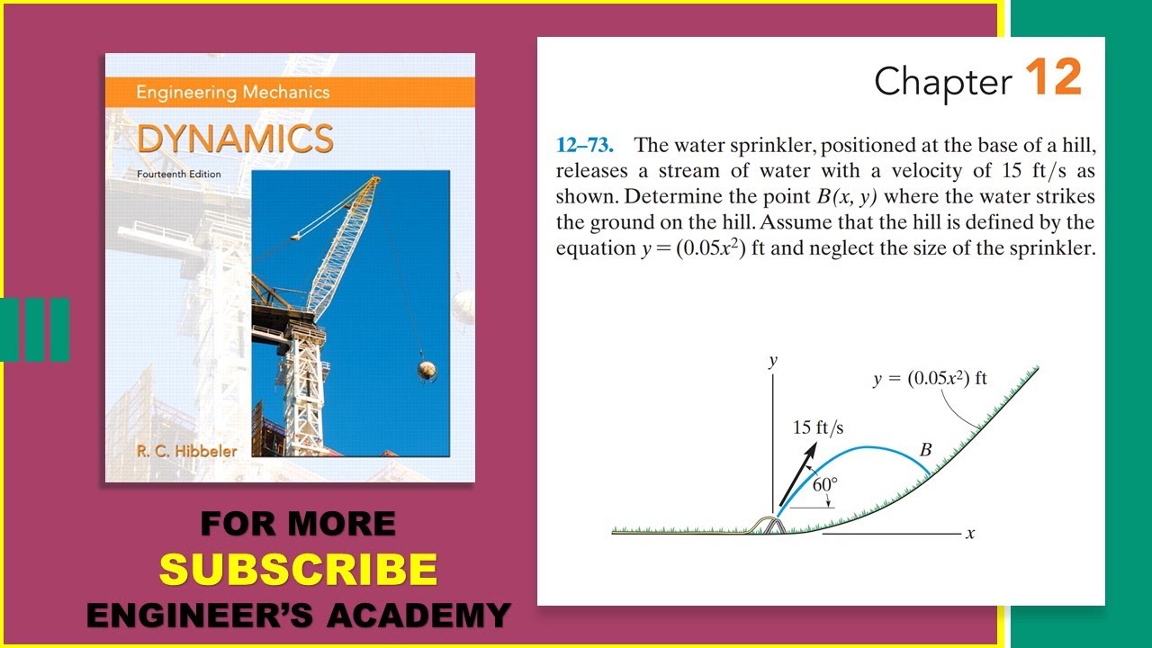12-73 | Engineering Dynamics Hibbeler, 14-е издание | Академия инженеров