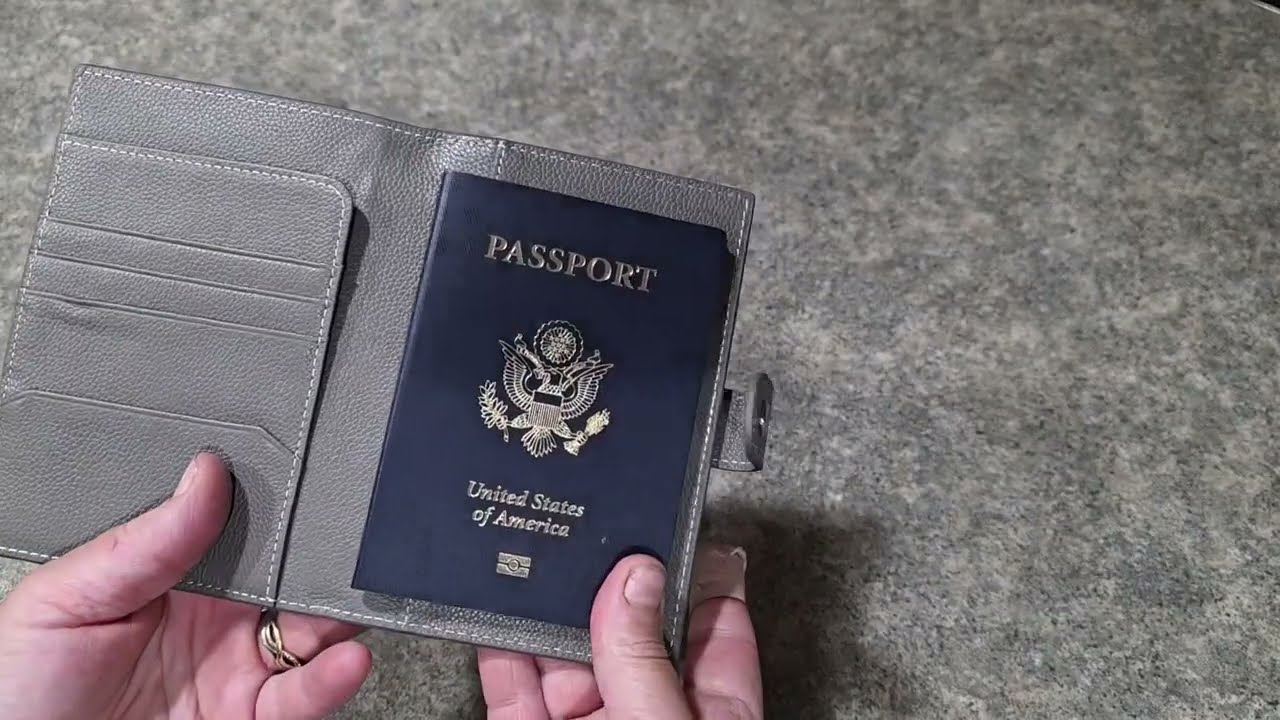 Genuine Leather Passport Holder | RFID Blocking Travel Wallet for Men/Women | Amazon Review