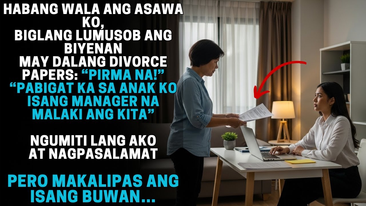 HABANG WALA ANG ASAWA KO, DUMATING ANG BIYENAN MAY DALANG DIVORCE PAPERS — “PABIGAT KA”…