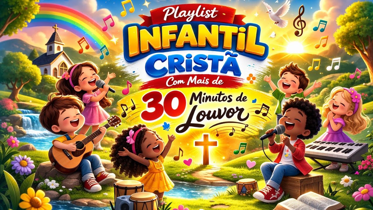 Playlist de Louvor Infantil Cristã | Semeando com Cristo Kids 